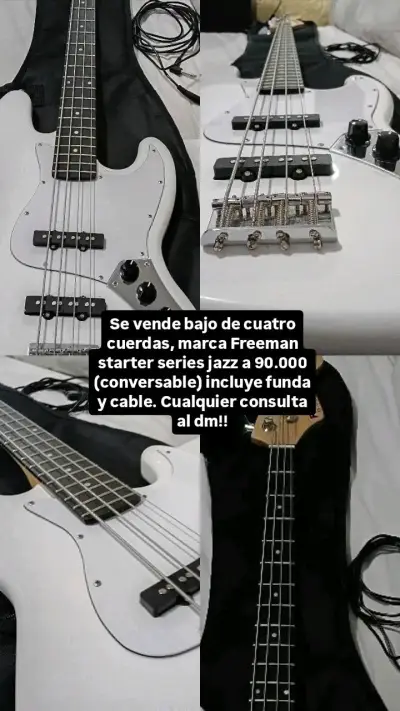 Bajo de cuatro cuerdas - miniatura 1