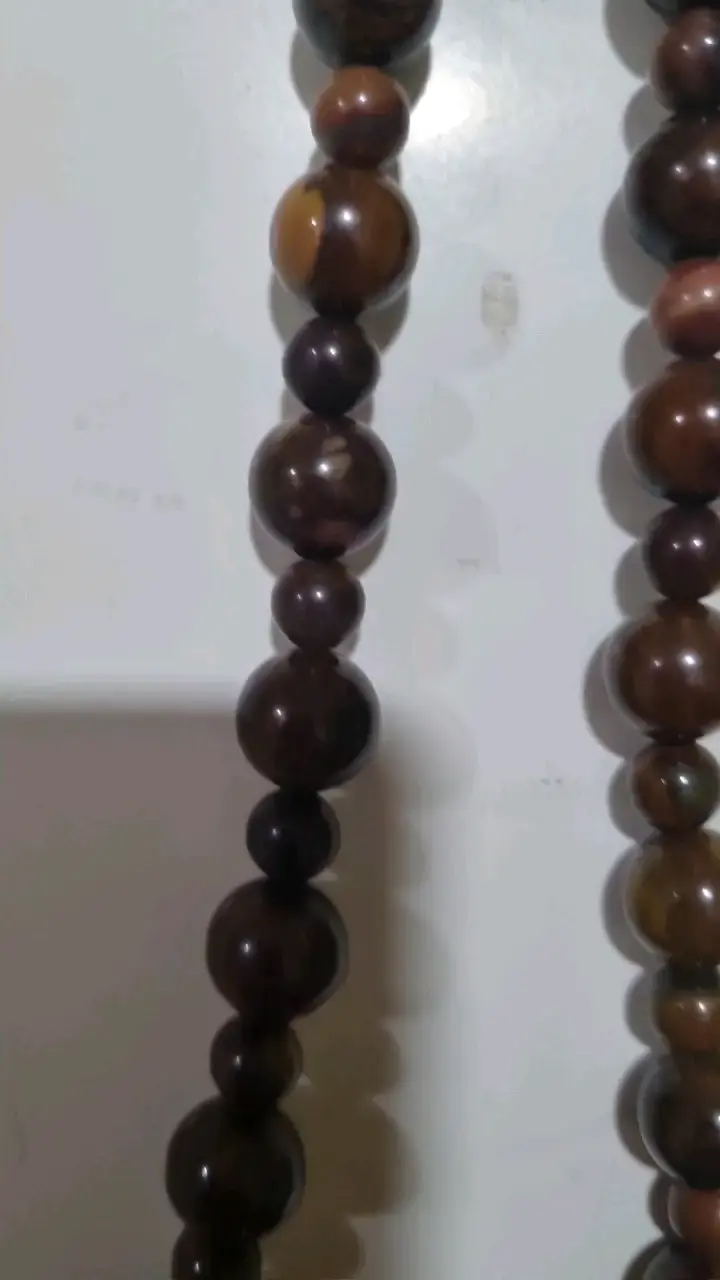 Collar de cuentas de piedra natural - 3