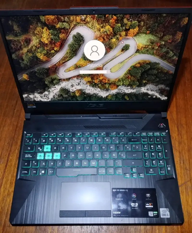 Laptop ASUS TUF Gaming F15 Intel i5 16gb RAM - 1