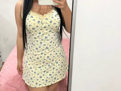 Camisón floral Victoria's Secret con encaje - miniatura 4