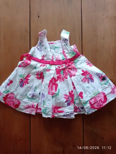 Vestido floral para bebé Baby Bubbles - miniatura 1