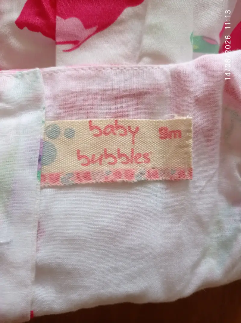 Vestido floral para bebé Baby Bubbles - 2