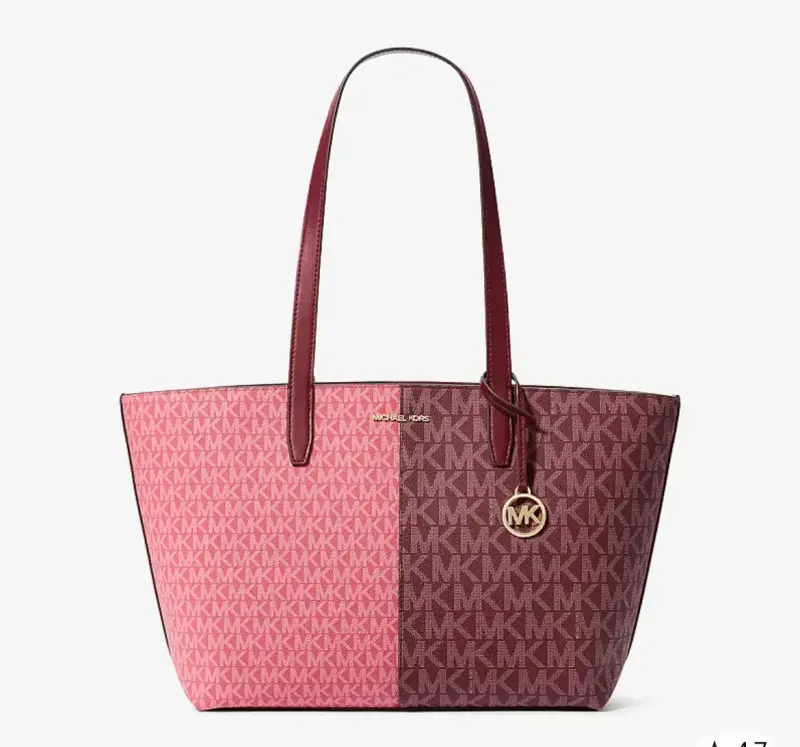 Bolso tote bicolor Michael Kors con logo - 2