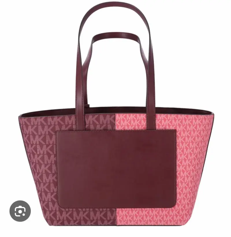 Bolso tote bicolor Michael Kors con logo - 3