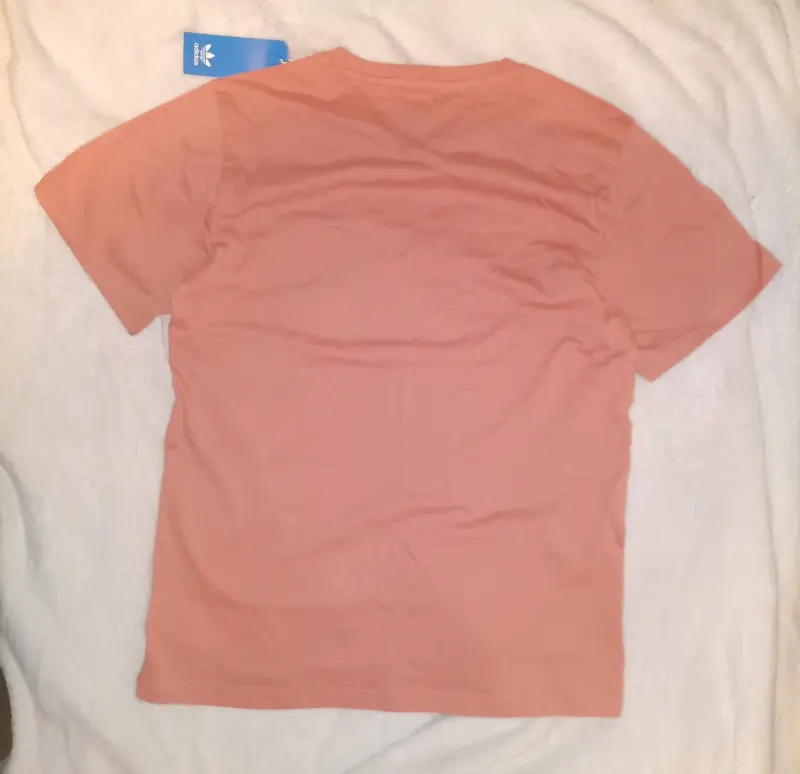 Polera Adidas Trefoil Tee coral para mujer - 4