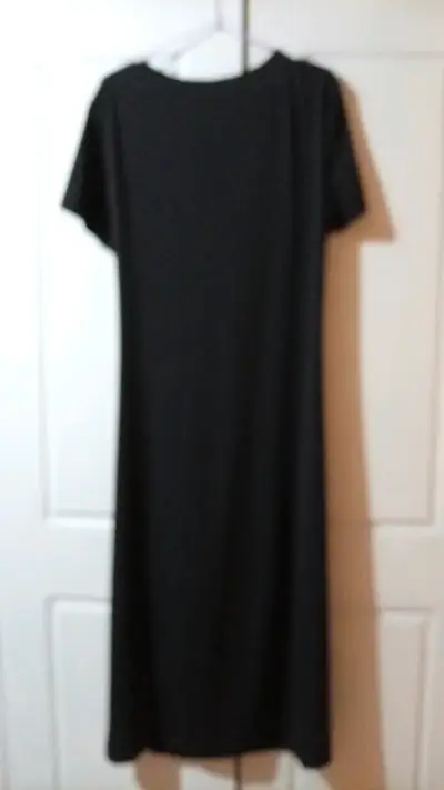 Vestido negro largo Blugirl elegante - miniatura 2