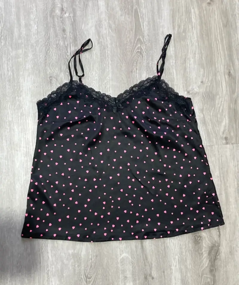Blusa pijama lencero satinada