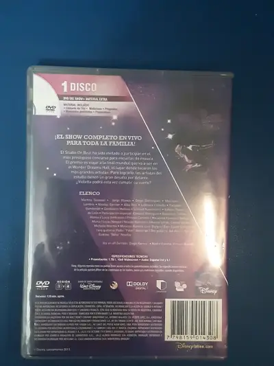 DVD Disney Violetta En Vivo Show Completo - miniatura 2