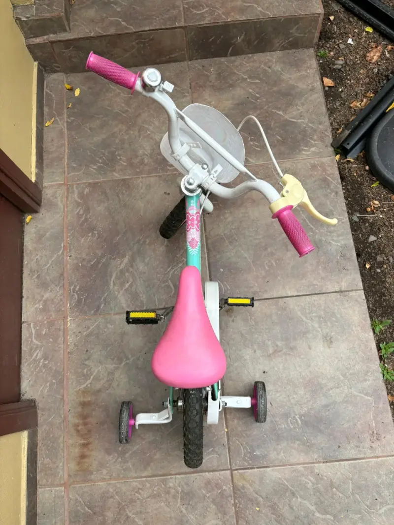 Bicicleta infantil Ozark Trail con rueditas y canasto - 5
