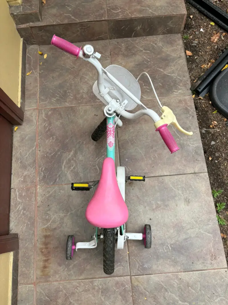 Bicicleta infantil Ozark Trail con rueditas y canasto - 6