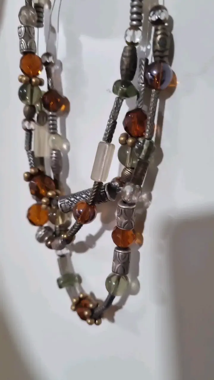 Collar de cuentas multicolor estilo bohemio - 2