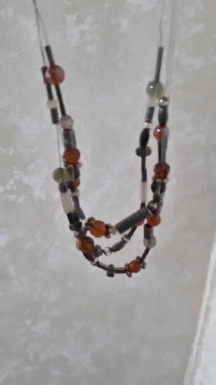 Collar de cuentas multicolor estilo bohemio - 5
