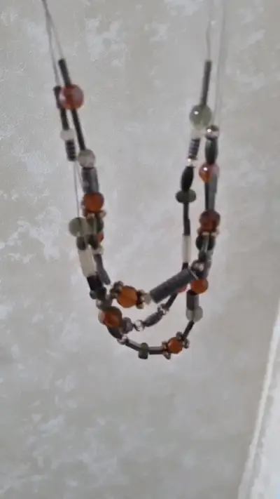 Collar de cuentas multicolor estilo bohemio - miniatura 5
