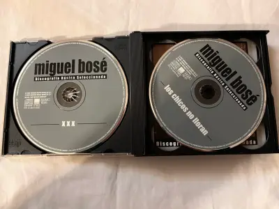 Colección de 3 CDs Miguel Bosé - Discografía Bás - miniatura 3