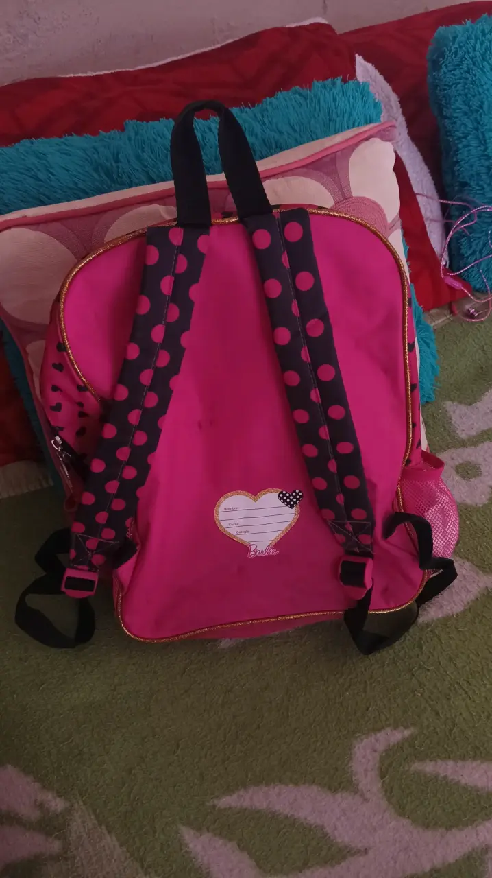 Mochila Barbie rosa - 3