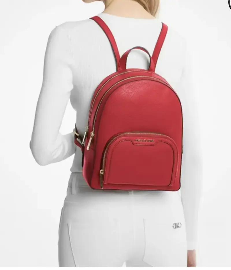 Mochila Michael Kors Jaycee, mediana Red