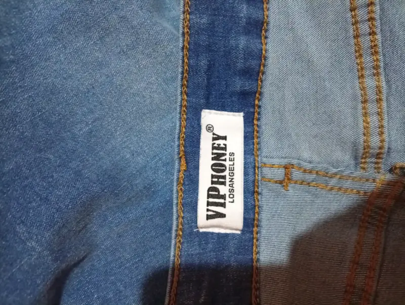 Jeans acampanados azules VipHoney talla XL - 3