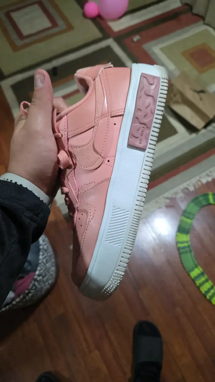 Zapatillas deportivas rosas para mujer
