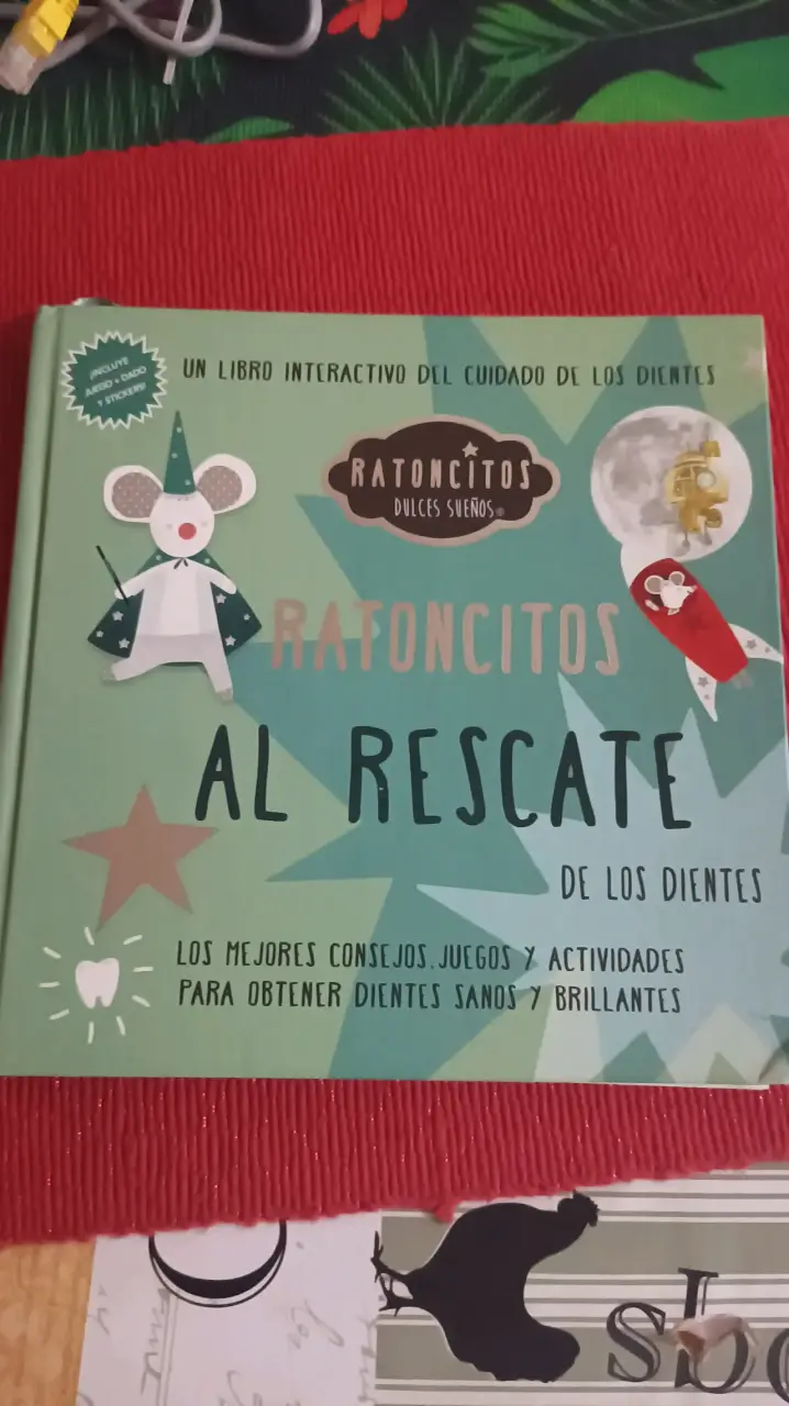 Libro interactivo Ratoncitos dulces sueños - 1