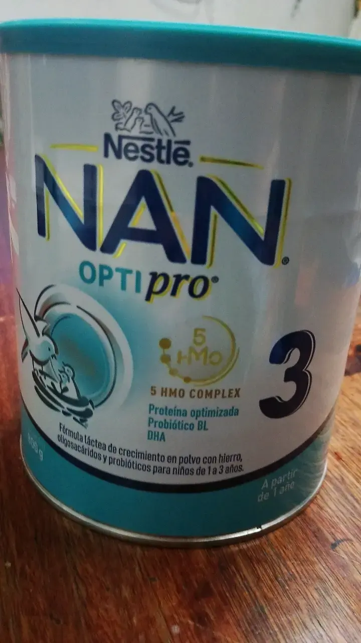 Fórmula láctea Nestlé NAN Optipro 3 800g