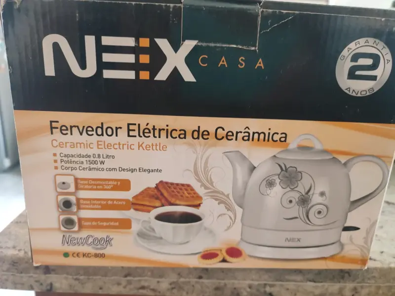 Hervidor Eléctrico de Cerámica NEX 0.8L - 1