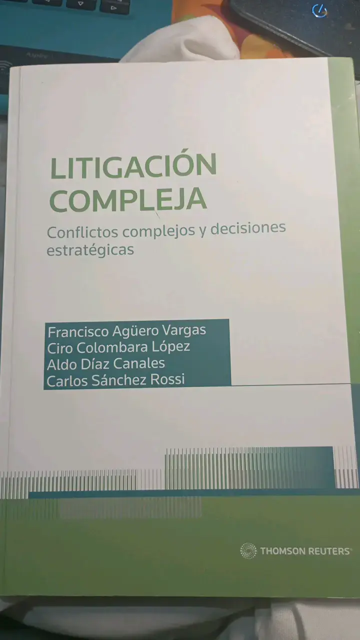 Libro Litigación Compleja de Thomson Reuters - 1
