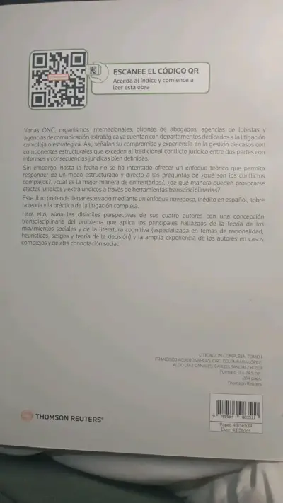 Libro Litigación Compleja de Thomson Reuters - miniatura 2