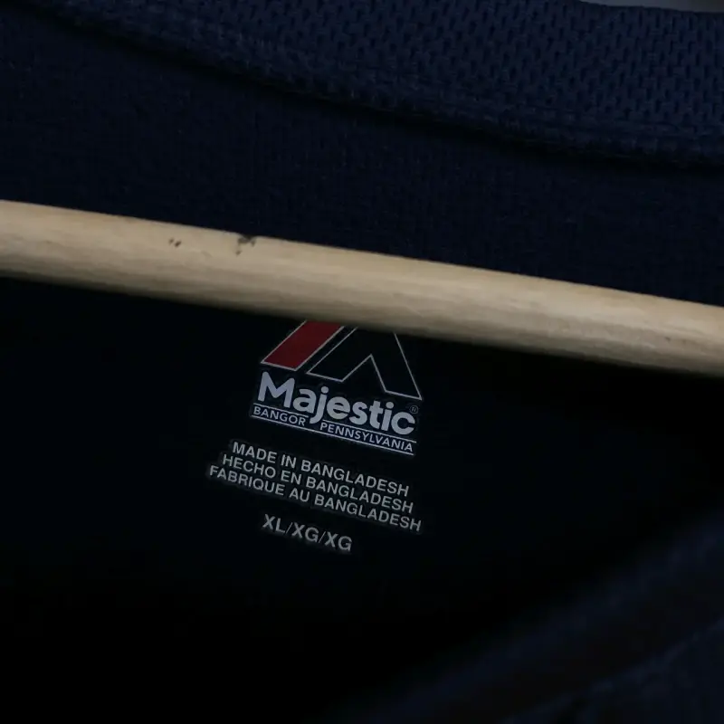 Polera azul Majestic Hutchinson Blue Dragons - 3