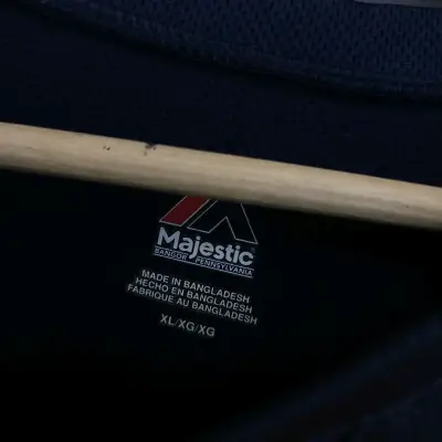 Polera azul Majestic Hutchinson Blue Dragons - miniatura 3