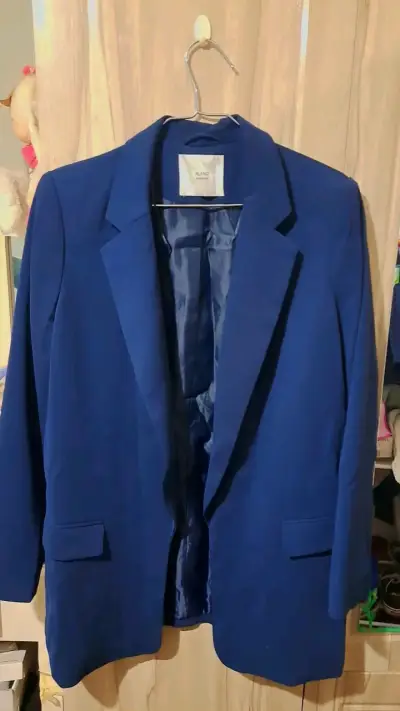 Conjunto de blazer y pantalón azul Alaniz - miniatura 1