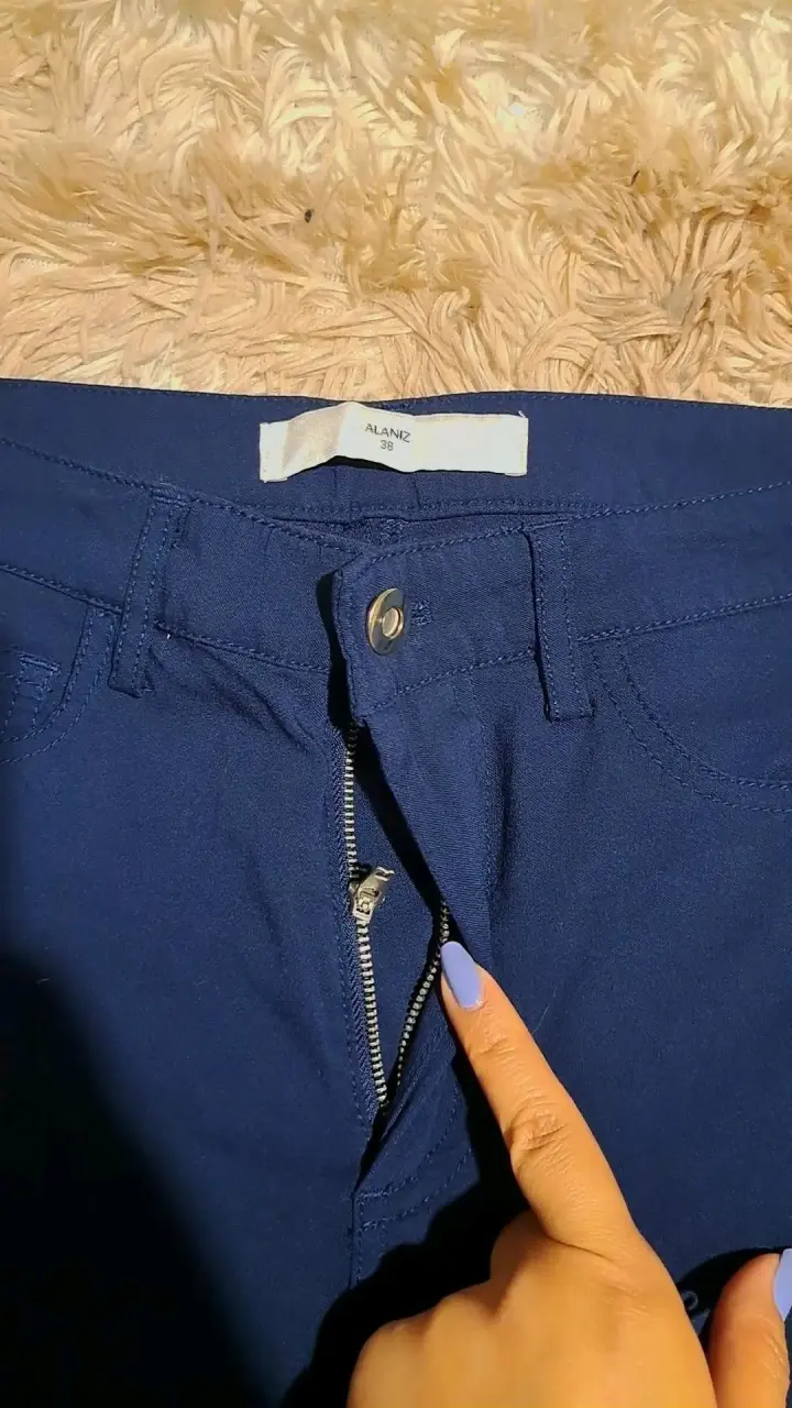 Conjunto de blazer y pantalón azul Alaniz - 4