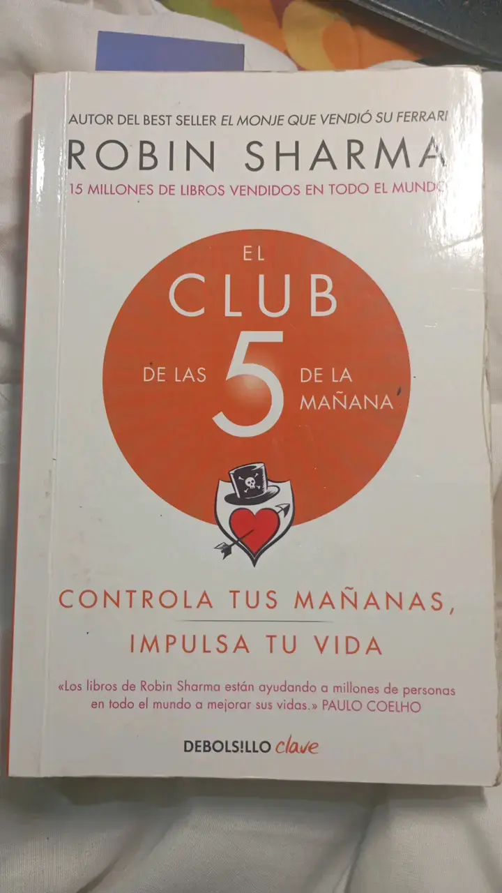 Libro El Club de las 5 de la Mañana por Robin Sharma
