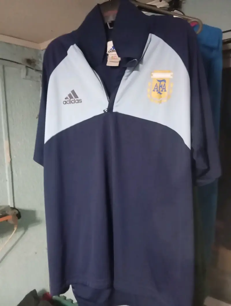 Chaqueta deportiva Adidas AFA azul