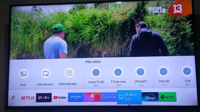 Televisor Samsung 4k de 50 pulgadas Smart TV - 4