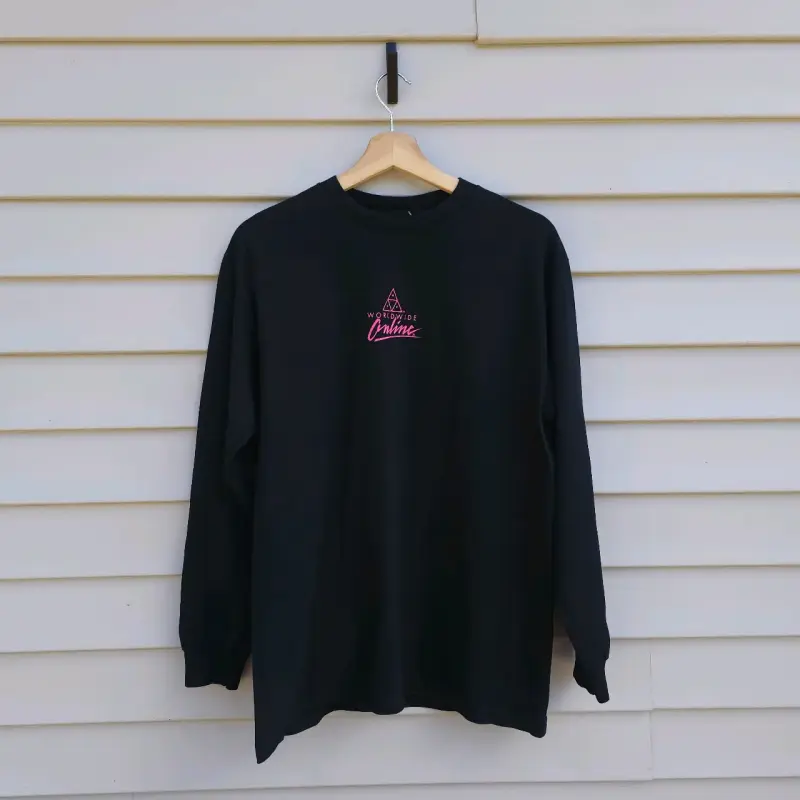 Polerón negro HUF - 1