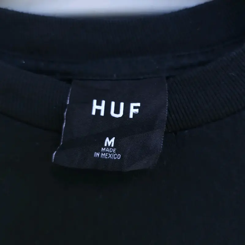 Polerón negro HUF - 2