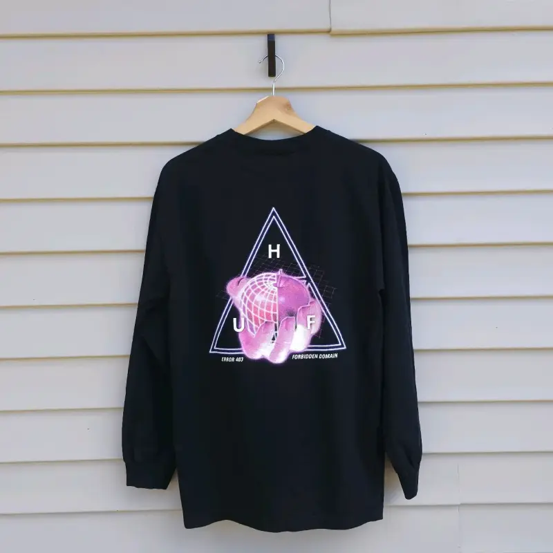 Polerón negro HUF - 3