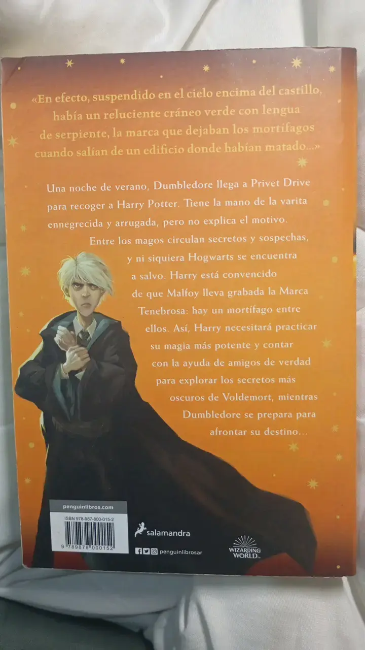 Libro Harry Potter y el Misterio del Príncipe de J.K. Rowling - 2
