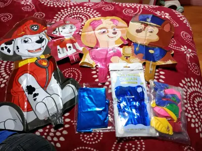 Decoración completa para cumpleaños temática Paw Patrol - miniatura 2