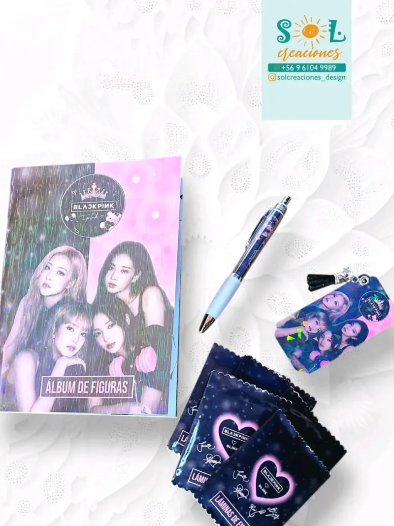 Álbum de Figuras Blackpink con Láminas - 2