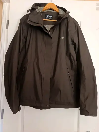 Chaqueta impermeable marrón Lippi para hombre - miniatura 1