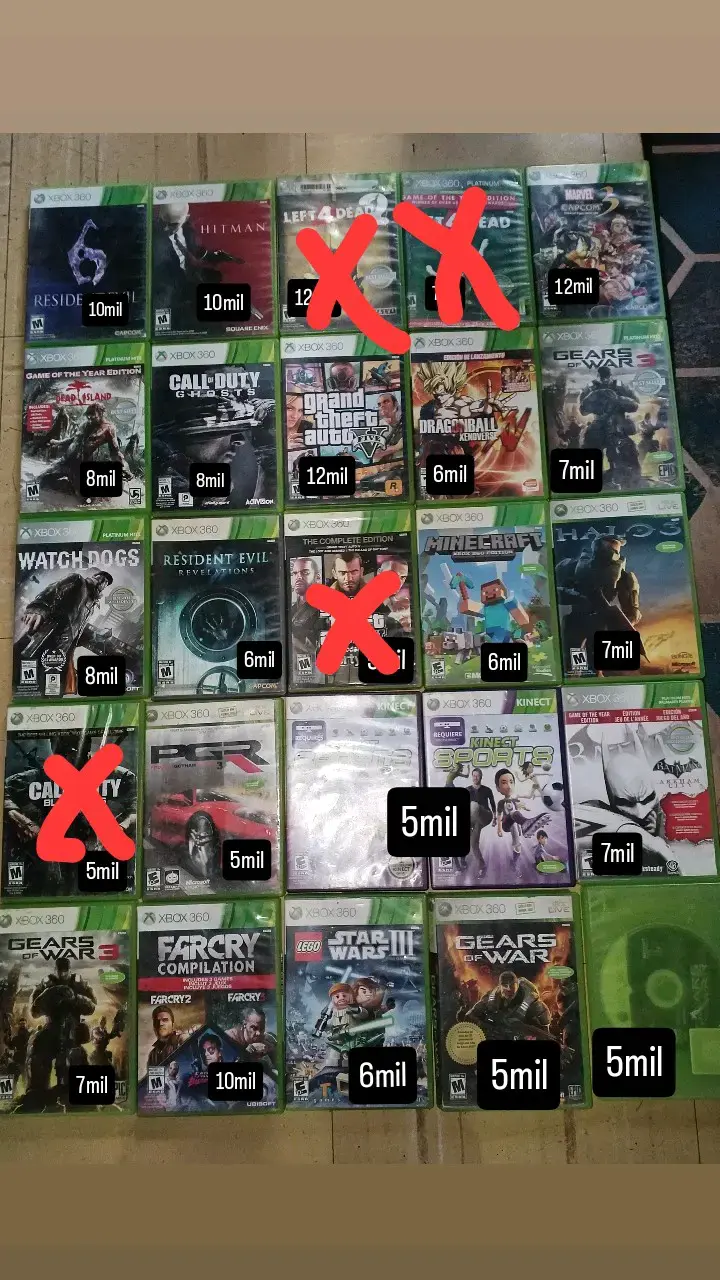 Colección de videojuegos Xbox 360 variados - 1