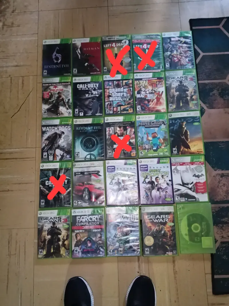 Colección de videojuegos Xbox 360 variados - 2