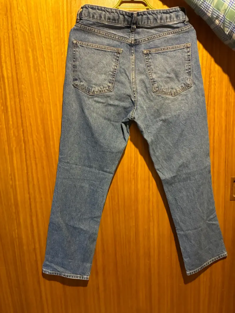 Jeans azules rotos para mujer H&M talla 40 - 2