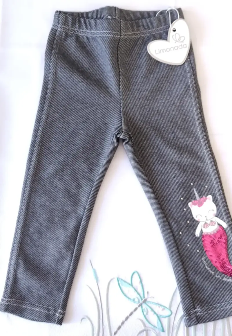 Calza para niña con diseño de sirena Limonada - 1