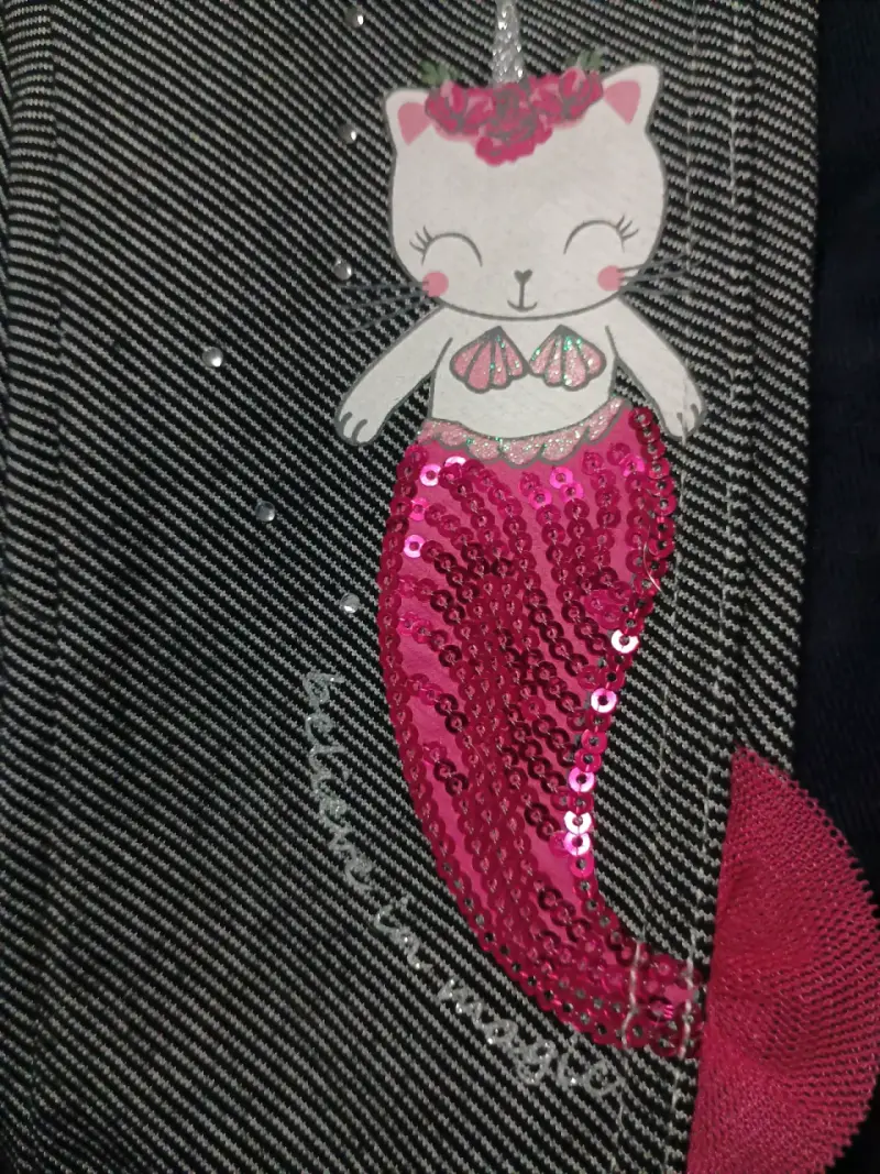 Calza para niña con diseño de sirena Limonada - 2