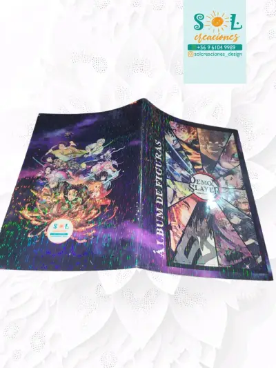 Álbum de Figuras Demon Slayer con láminas - miniatura 1