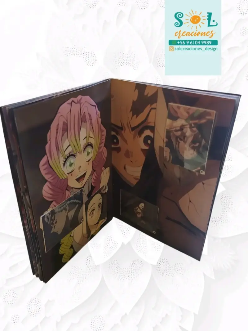 Álbum de Figuras Demon Slayer con láminas - 3