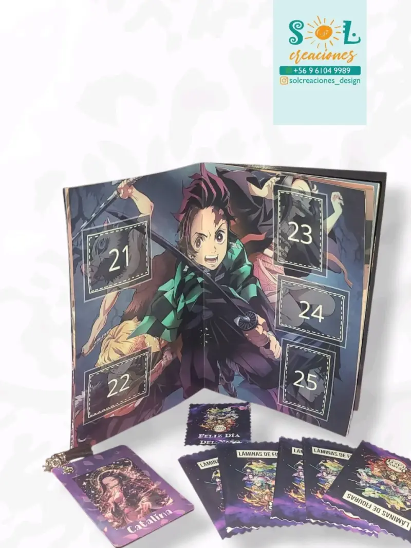 Álbum de Figuras Demon Slayer con láminas - 4