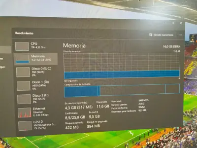 PC de Escritorio con GPU NVIDIA GeForce GTX 1060 - miniatura 2